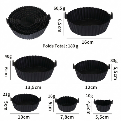 AirShield™ – Plateau réutilisable pour friteuse à air