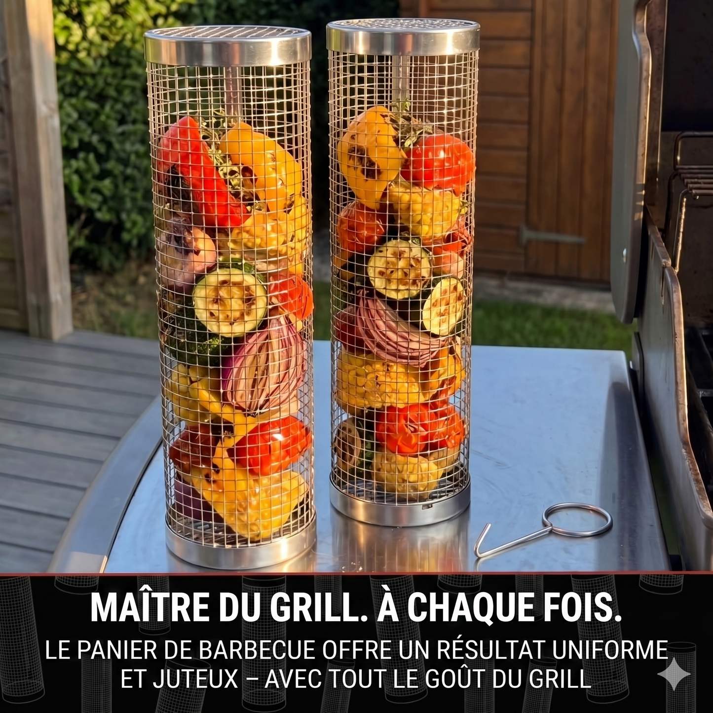 BBQ-Perfect – L'accessoire de grillade professionnel pour des repas conviviaux toujours réussis