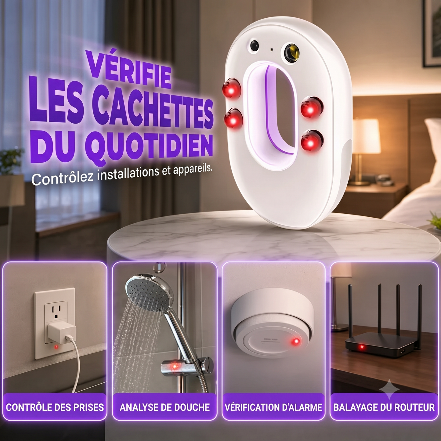 SafeAlert – L'alarme anti-intrusion au format de poche pour sécuriser instantanément votre espace personnel en voyage
