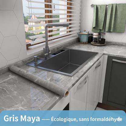 EasyProtect Marble – Le film protecteur sur mesure, imperméable et facile à nettoyer