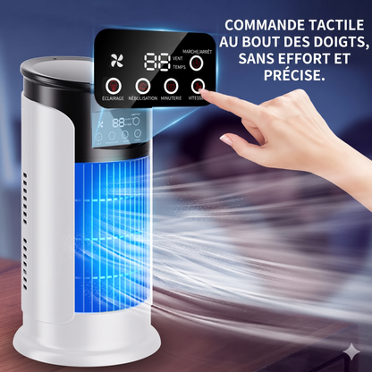 BreezeCube – Le refroidisseur d'air 3-en-1 portable et silencieux
