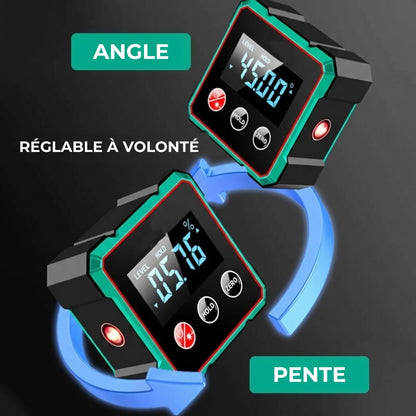 AngleMaster – L'inclinomètre et niveau numérique magnétique