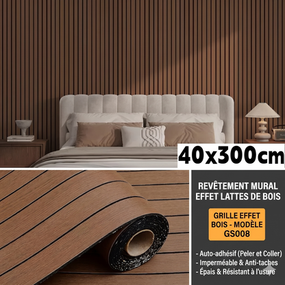 Woodline 3D Pro – Les panneaux muraux texturés pour un intérieur chaleureux et moderne