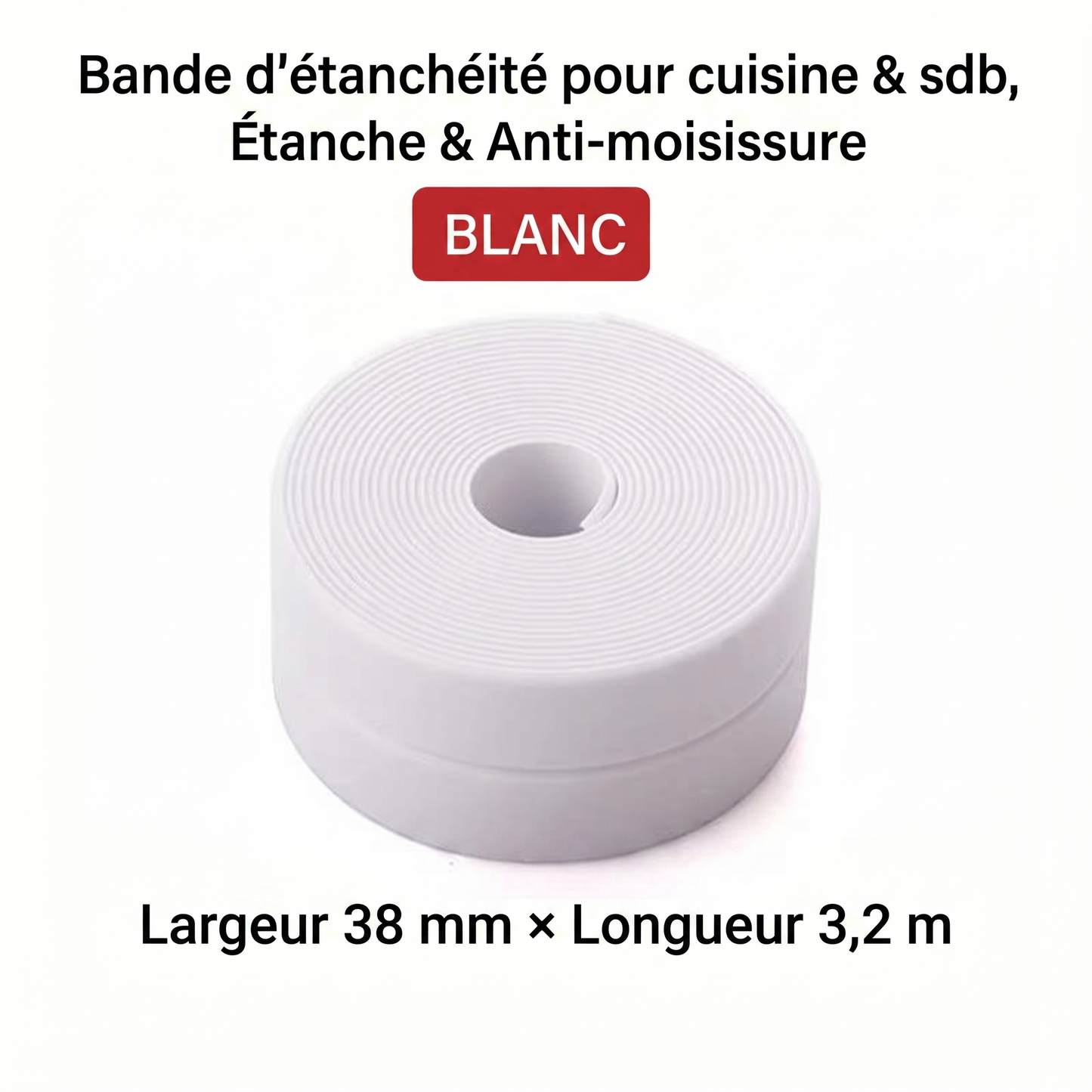 AquaSea – Le ruban d'étanchéité imperméable pour protéger durablement votre cuisine et salle de bain