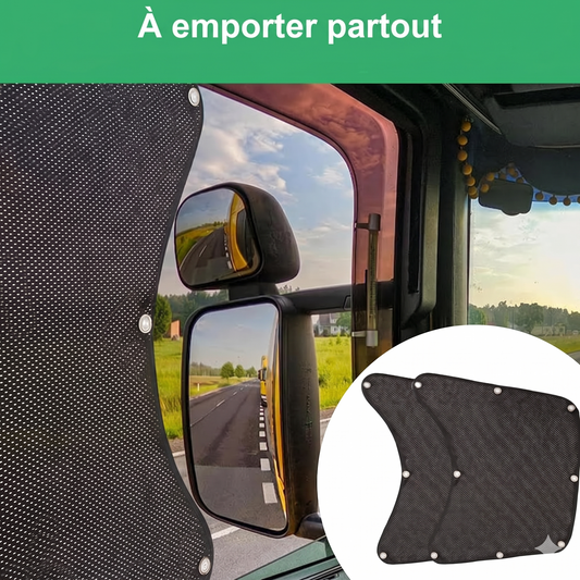 OptiShade Pro – Le store pare-soleil intimité avec fixation nomade par ventouses