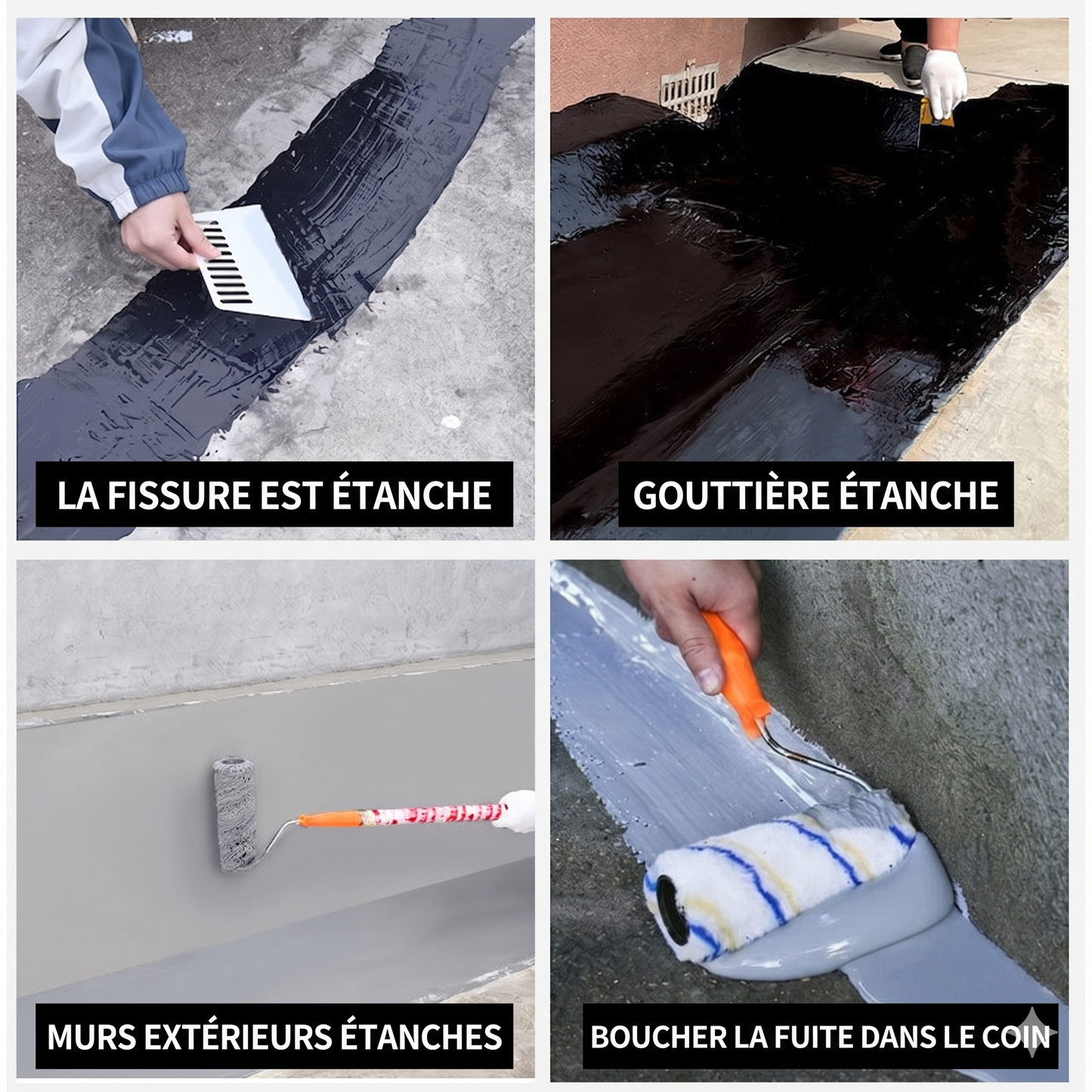AquaShield Pro – Le mastic d'étanchéité flexible pour une protection anti-fuites absolue