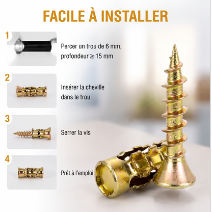 QuickAnchor – Ancrage universel express en moins d'une minute