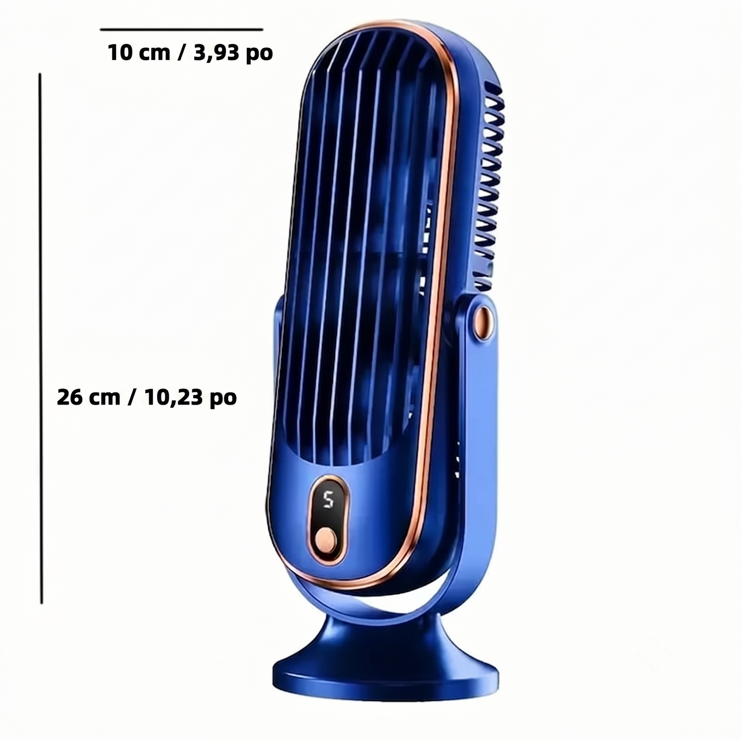 BreezeMax Pro – Le mini ventilateur portable à 5 vitesses