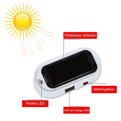 FlashGuard – LED SMD à haute intensité émettant des flashs puissants pour dissuader les voleurs potentiels