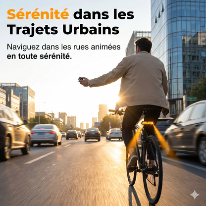 VisioTurn – Le clignotant sans fil à haute visibilité pour une sécurité routière maximale