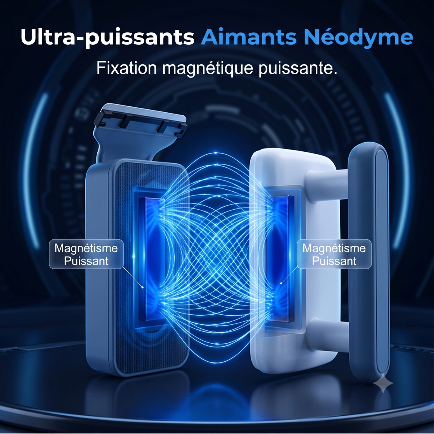 MagnaClean – Brosse magnétique puissante pour un nettoyage double face sans effort