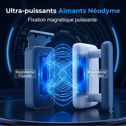 MagnaClean – Brosse magnétique puissante pour un nettoyage double face sans effort
