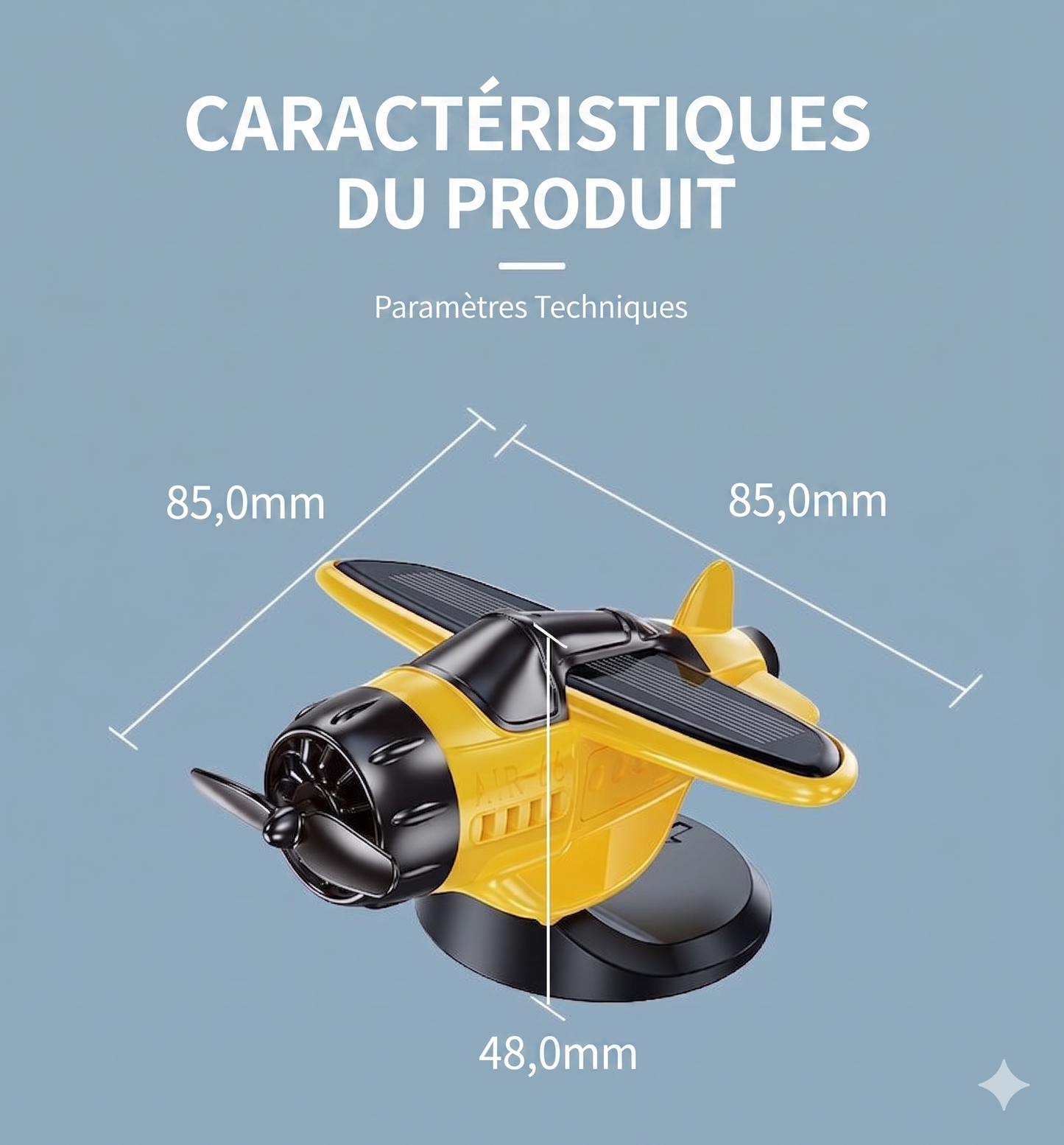 AeroMotion Pro – L'avion solaire dynamique pour sublimer votre tableau de bord