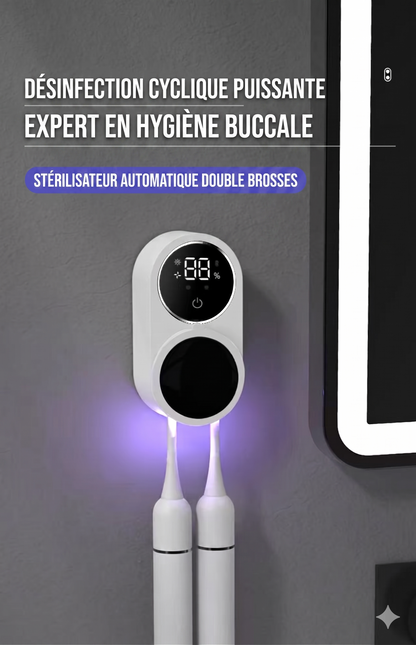 PureBrush – Le stérilisateur UVC intelligent pour une brosse à dents toujours saine et sèche