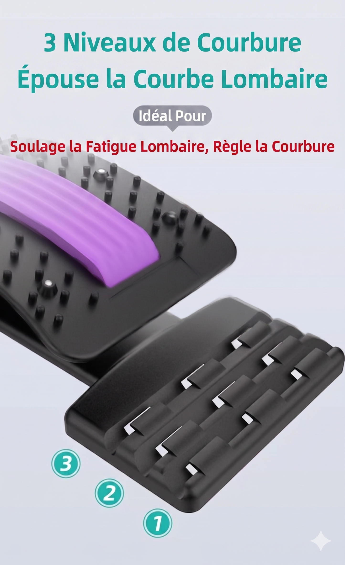 SpineRelief – L'étireur dorsal magnétique pour soulager votre dos au quotidien