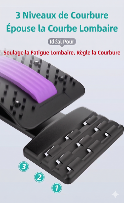 SpineRelief – L'étireur dorsal magnétique pour soulager votre dos au quotidien