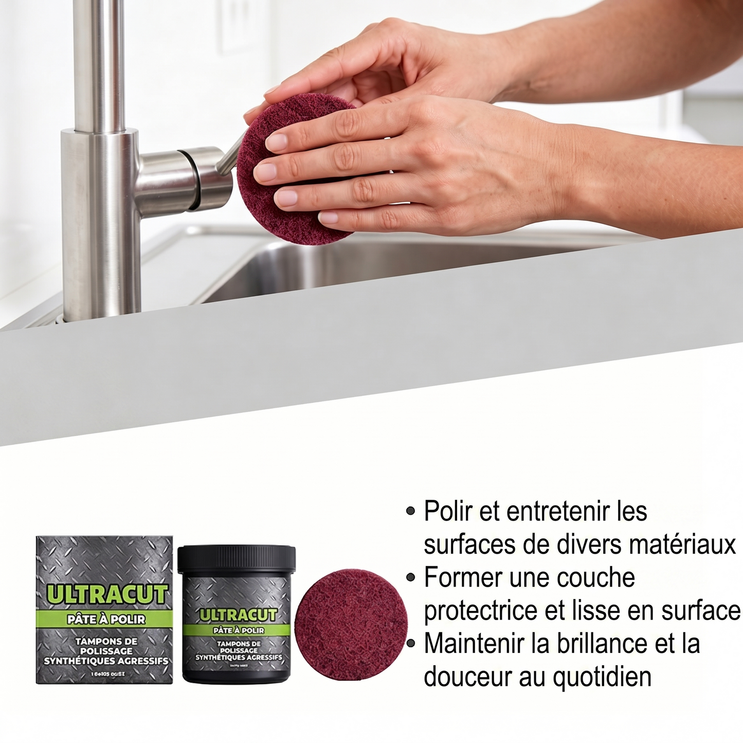 MultiShine – La pâte à polir multi-surfaces pour une brillance éclatante