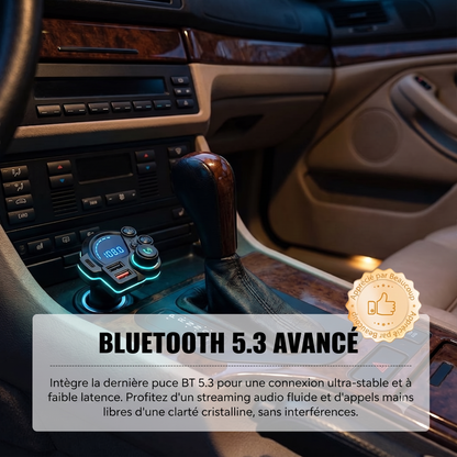 AutoSync – Transmetteur BT 5.3 à connexion ultra-stable
