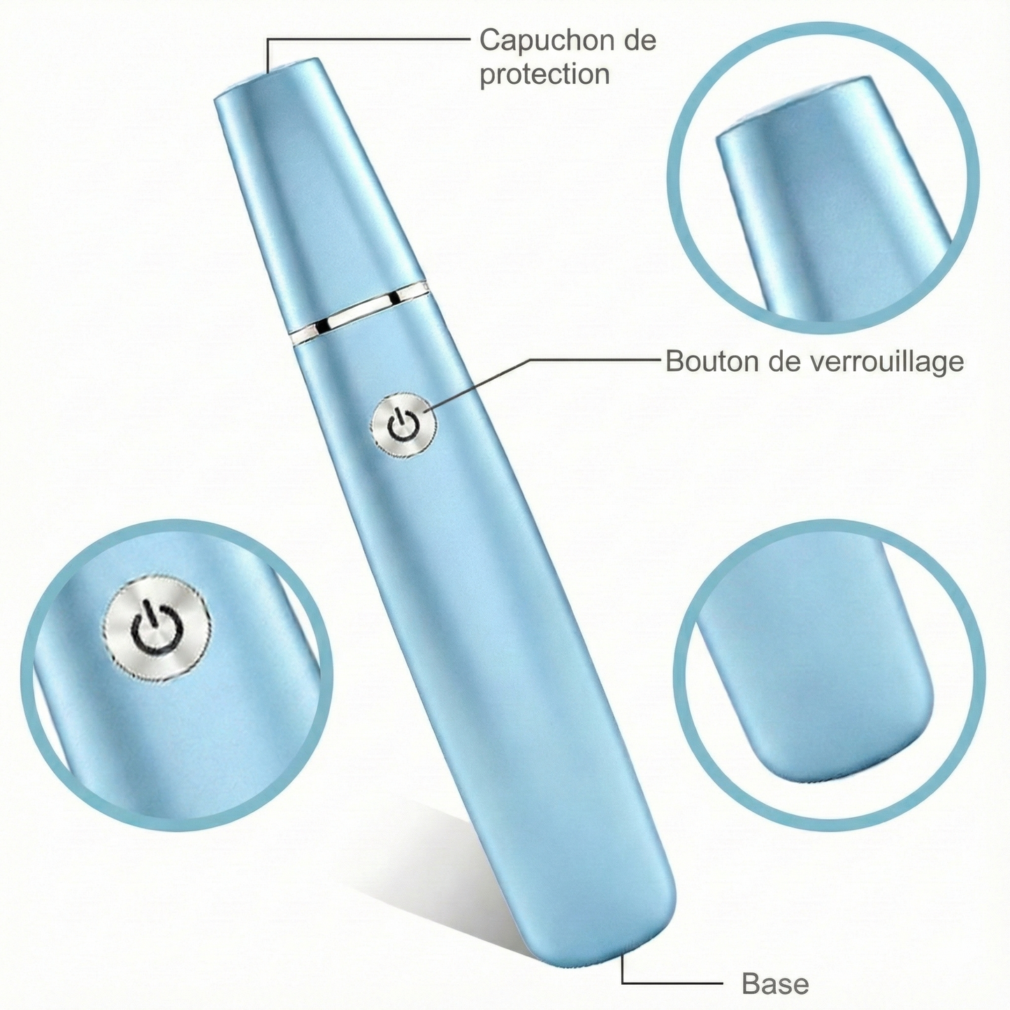 CallositéStop™ – Moteur puissant 2-vitesses contre les peaux dures