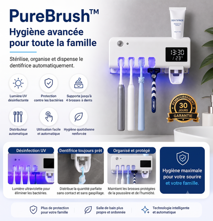 PureBrush™- Stérilisateur UV intelligent