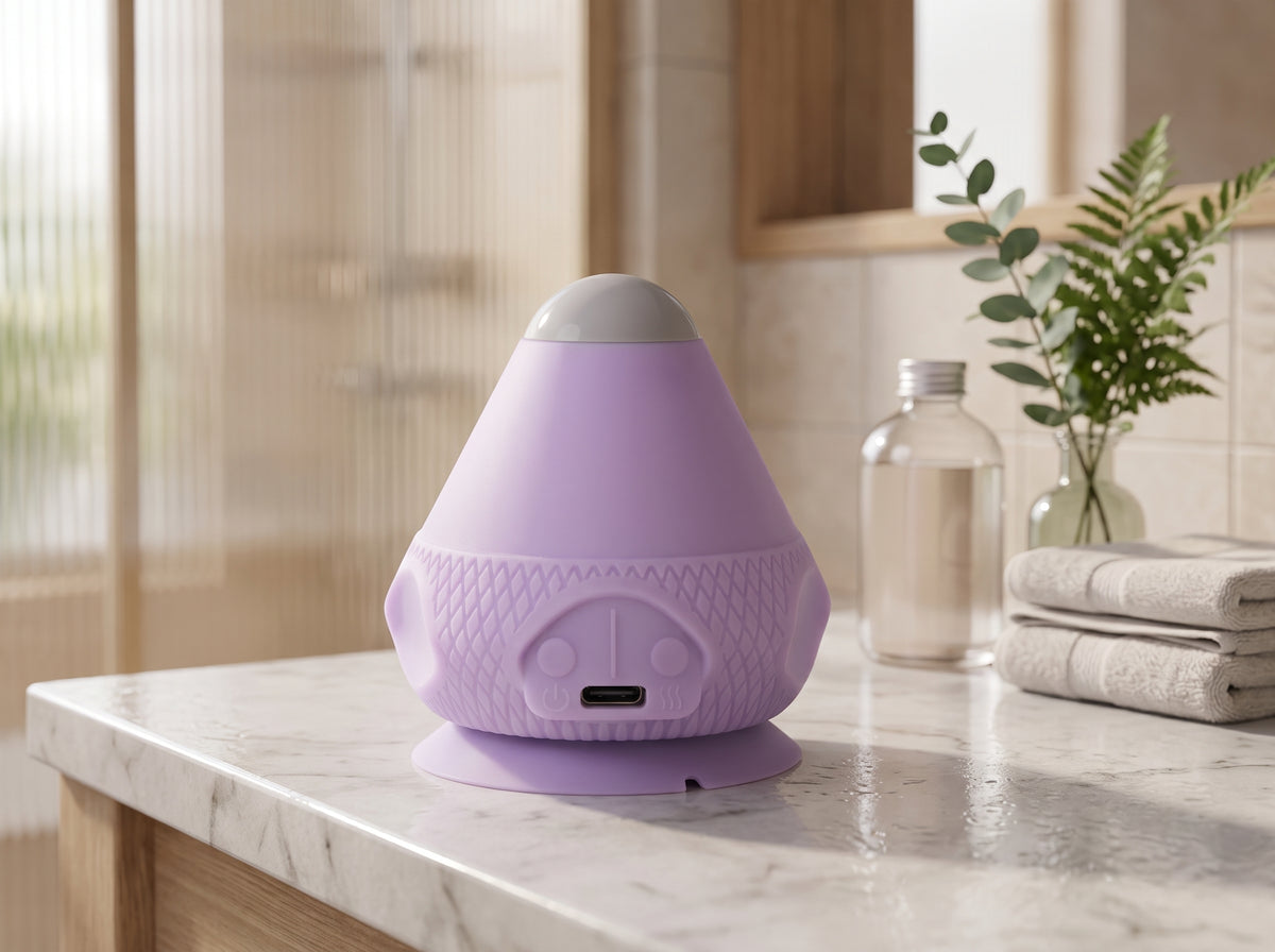 TriggerGrip – Balle d'auto-massage avec ventouse pour points de déclenchement
