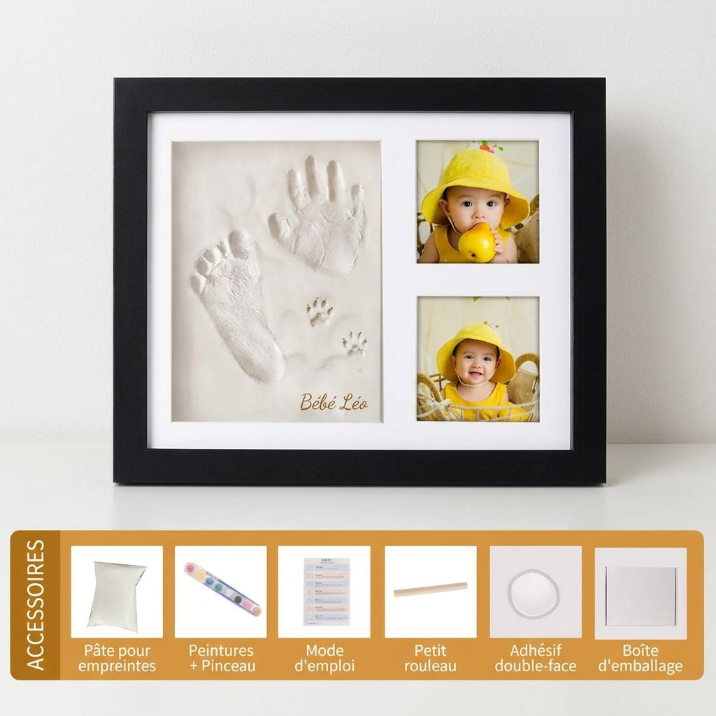 TrioFrame – Cadre photo souvenir mémorable
