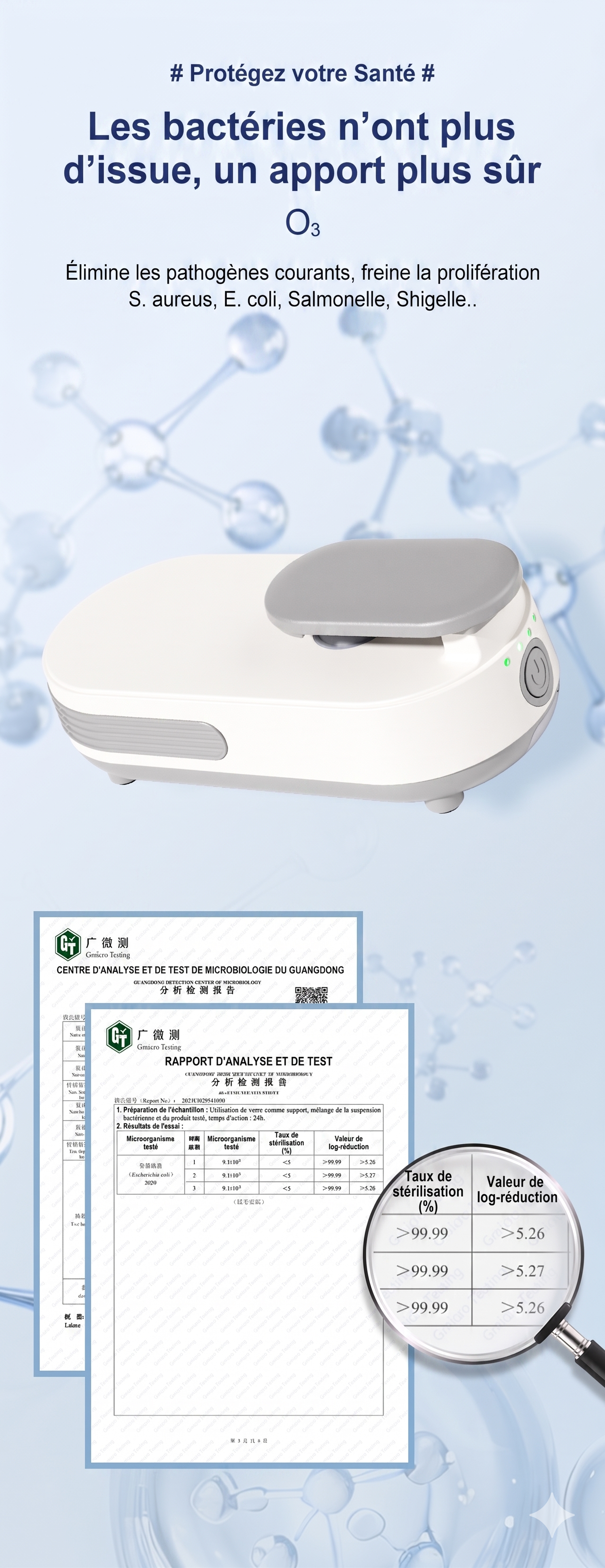 PureZon – Le purificateur à l'ozone avancé pour prolonger la fraîcheur et stériliser votre réfrigérateur