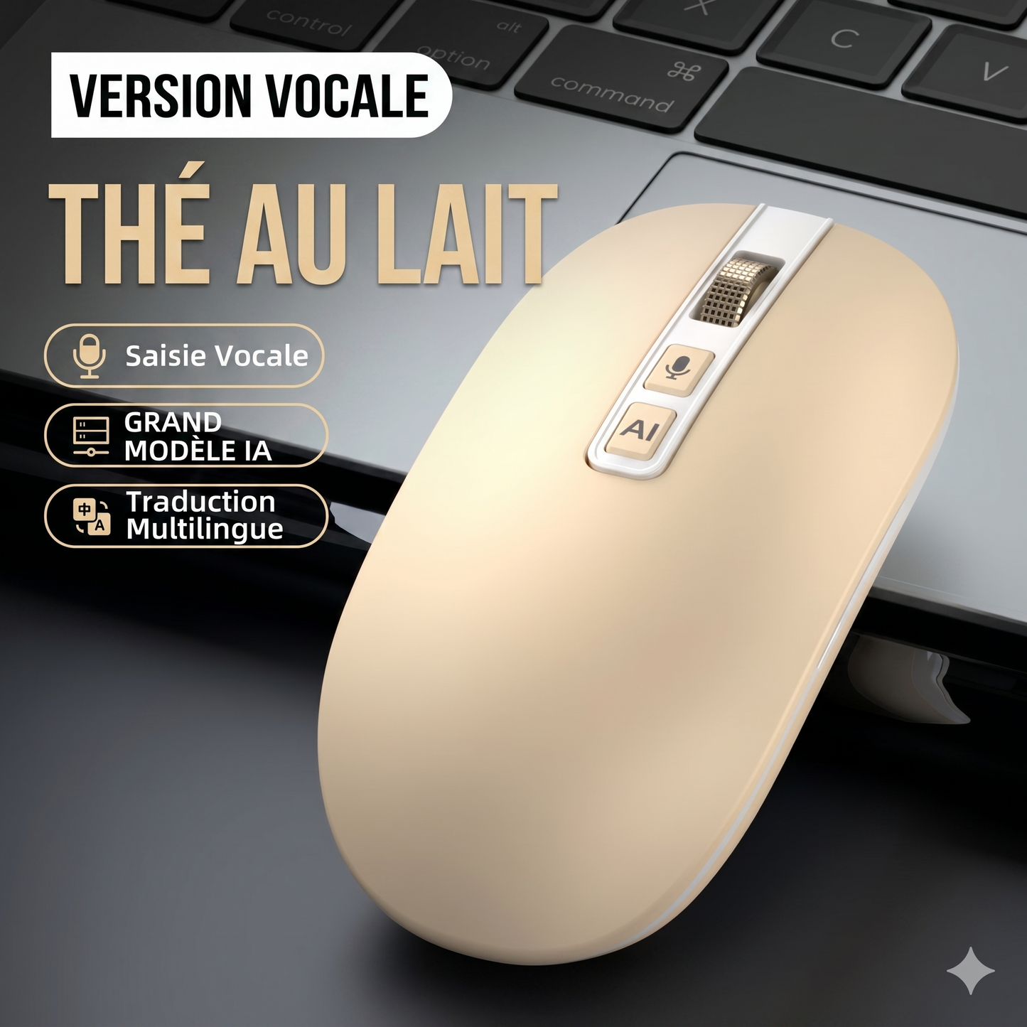 VoiceMouse – La souris intelligente avec commande vocale et traduction par IA