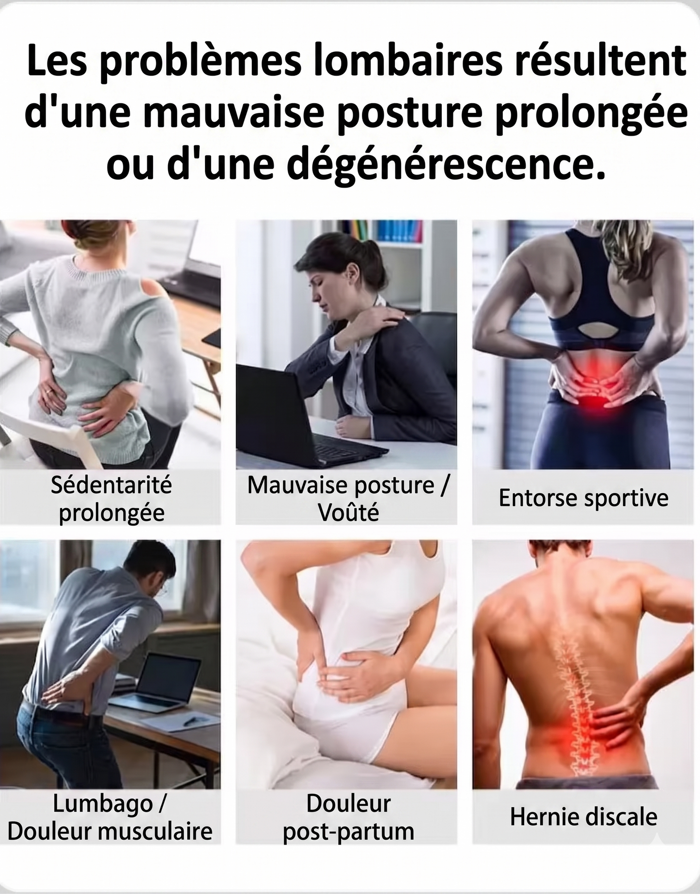 SpineRelief – L'étireur dorsal magnétique pour soulager votre dos au quotidien
