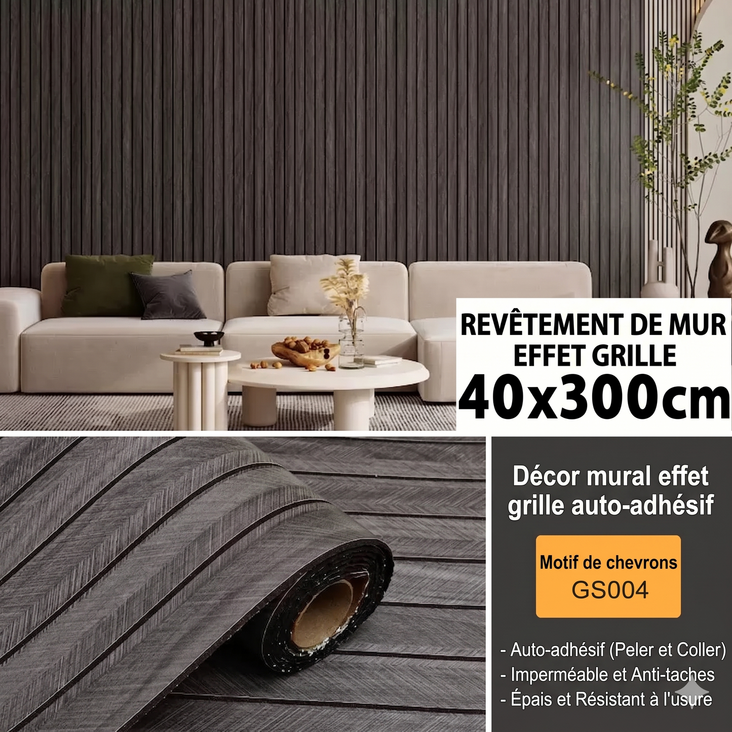 Woodline 3D Pro – Les panneaux muraux texturés pour un intérieur chaleureux et moderne
