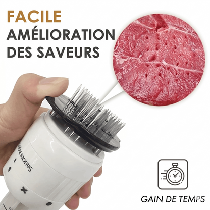 FlavorInject Pro – L'attendrisseur et injecteur de marinade pour des viandes tendres et savoureuses