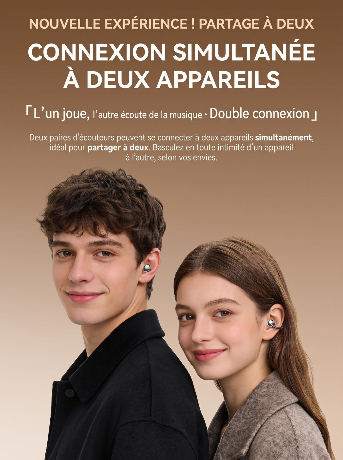 OmniBuds – Le trio d'écouteurs polyvalents pour sport, sommeil et bureau