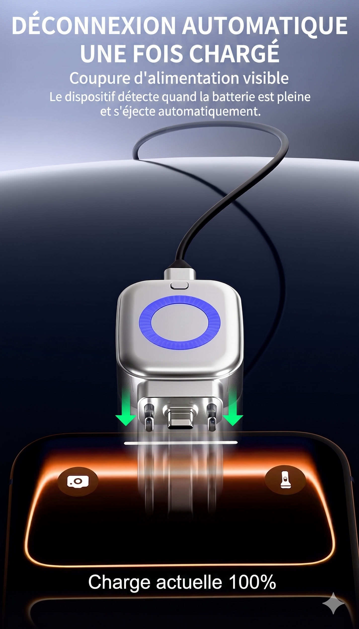 AutoPlug – L'adaptateur intelligent à déconnexion automatique pour prolonger la durée de vie de vos batteries