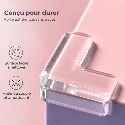 SoftShock – Technologie gel souple absorbant instantanément les chocs pour une protection optimale. Lot de 20