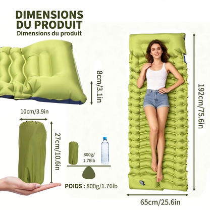 QuickBed Pro – La solution de couchage nomade et légère pour toutes vos aventures