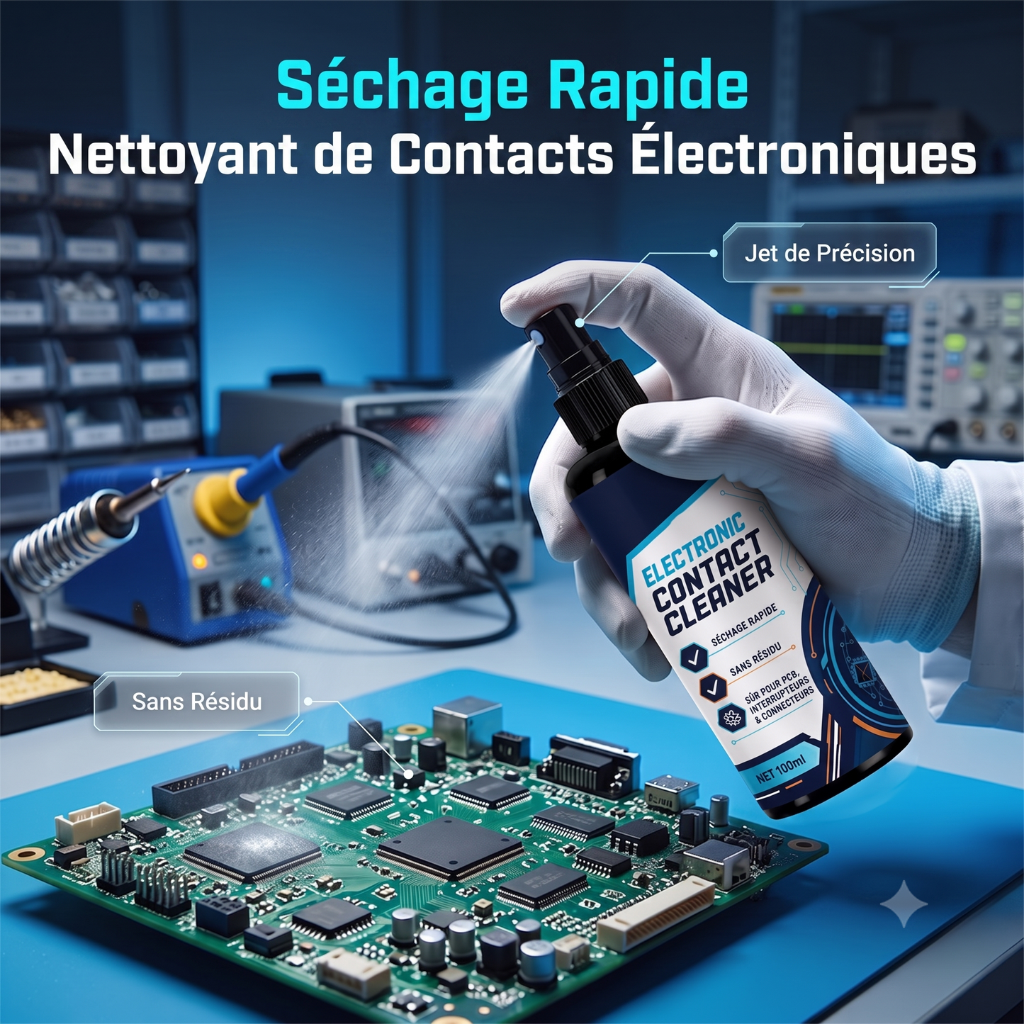 ZeroTrace – L'évaporation immédiate pour éliminer graisse et oxydation sans aucun résidu