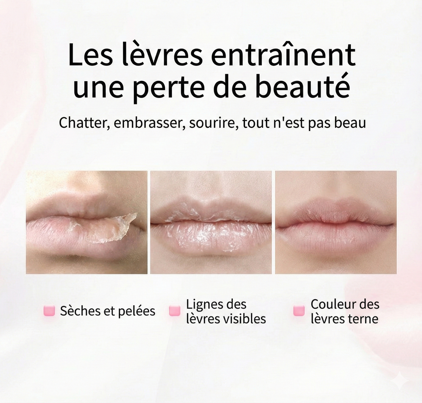 SatinGelée™ – Hydratation 5D et lèvres repulpées  （2 achetés = 1 offert）