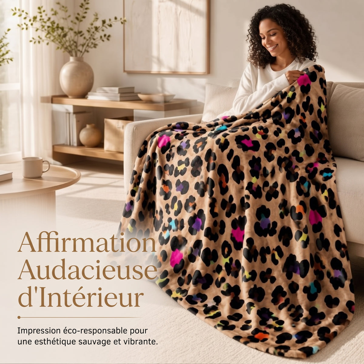 WildSnug – La couverture moelleuse au motif tendance