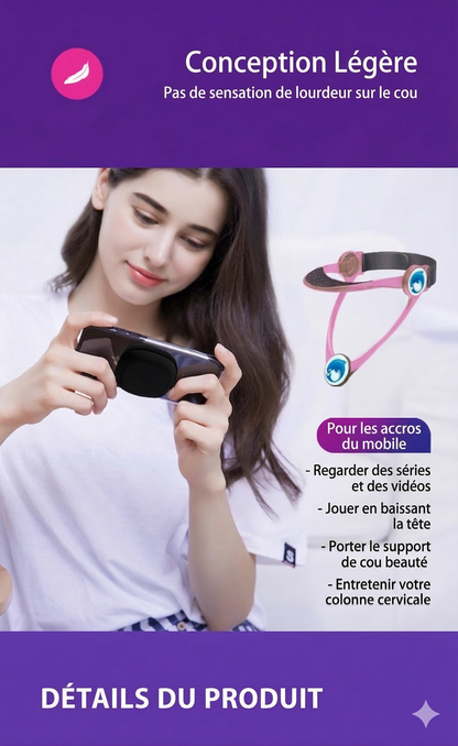 SilicoComfort™ – Appui ergonomique en silicone souple et respirant