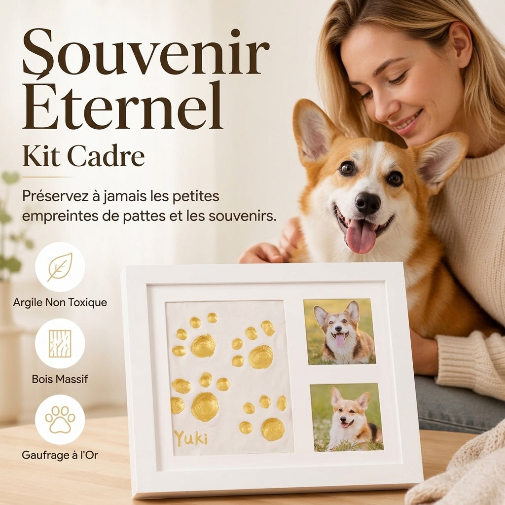 TrioFrame – Cadre photo souvenir mémorable