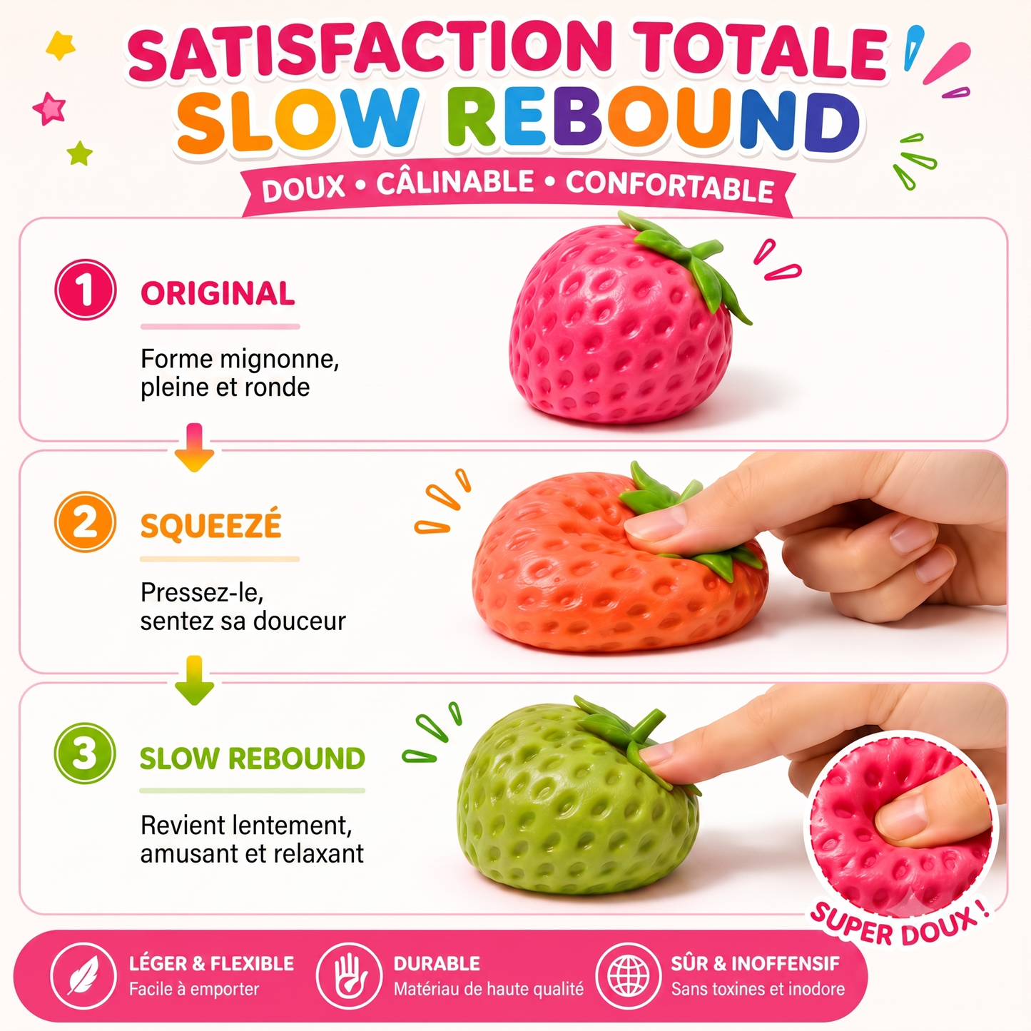SquishyFun – La Mystery Box de 8 squishies virauxLe coffret surprise de squishies anti-stress