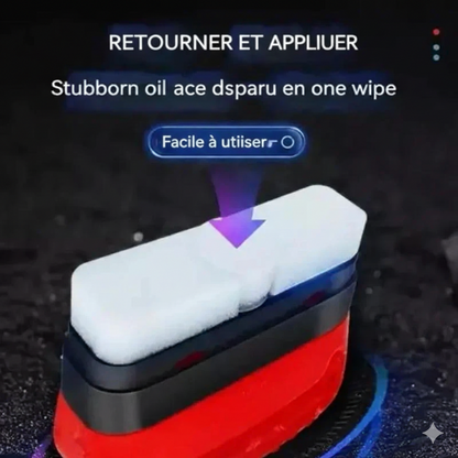 ClearVision™ – Élimine l'huile et repousse la pluie en un geste