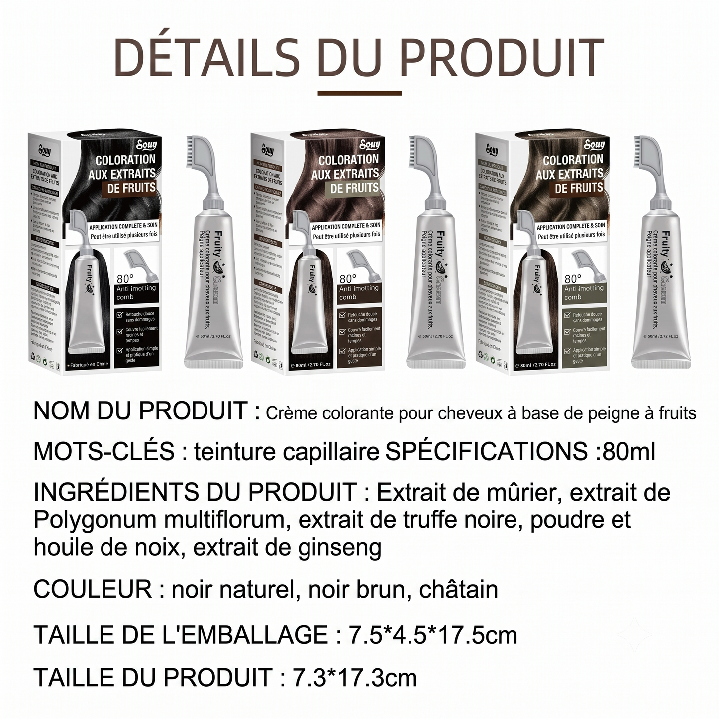 NaturaPeigne – La coloration végétale innovante pour allier soin nourrissant et noir intense naturel