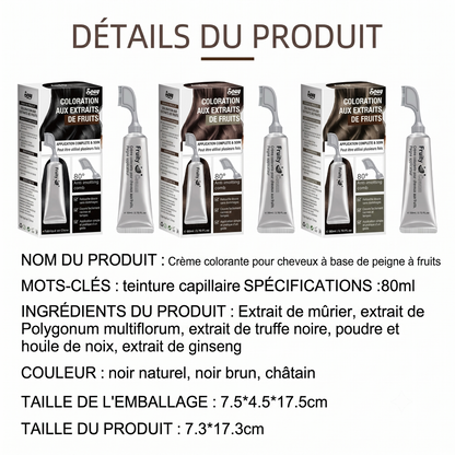 NaturaPeigne – La coloration végétale innovante pour allier soin nourrissant et noir intense naturel