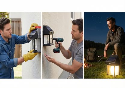 AutoLum™ – Autonomie nocturne intelligente 12h sans fil