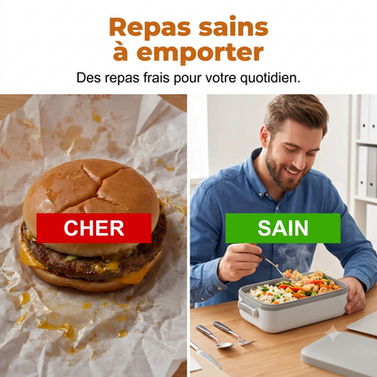 WarmBox – La gamelle chauffante portable à température réglable