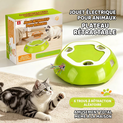 InstinctPlay 360 – Le plateau de chasse aléatoire pour félin