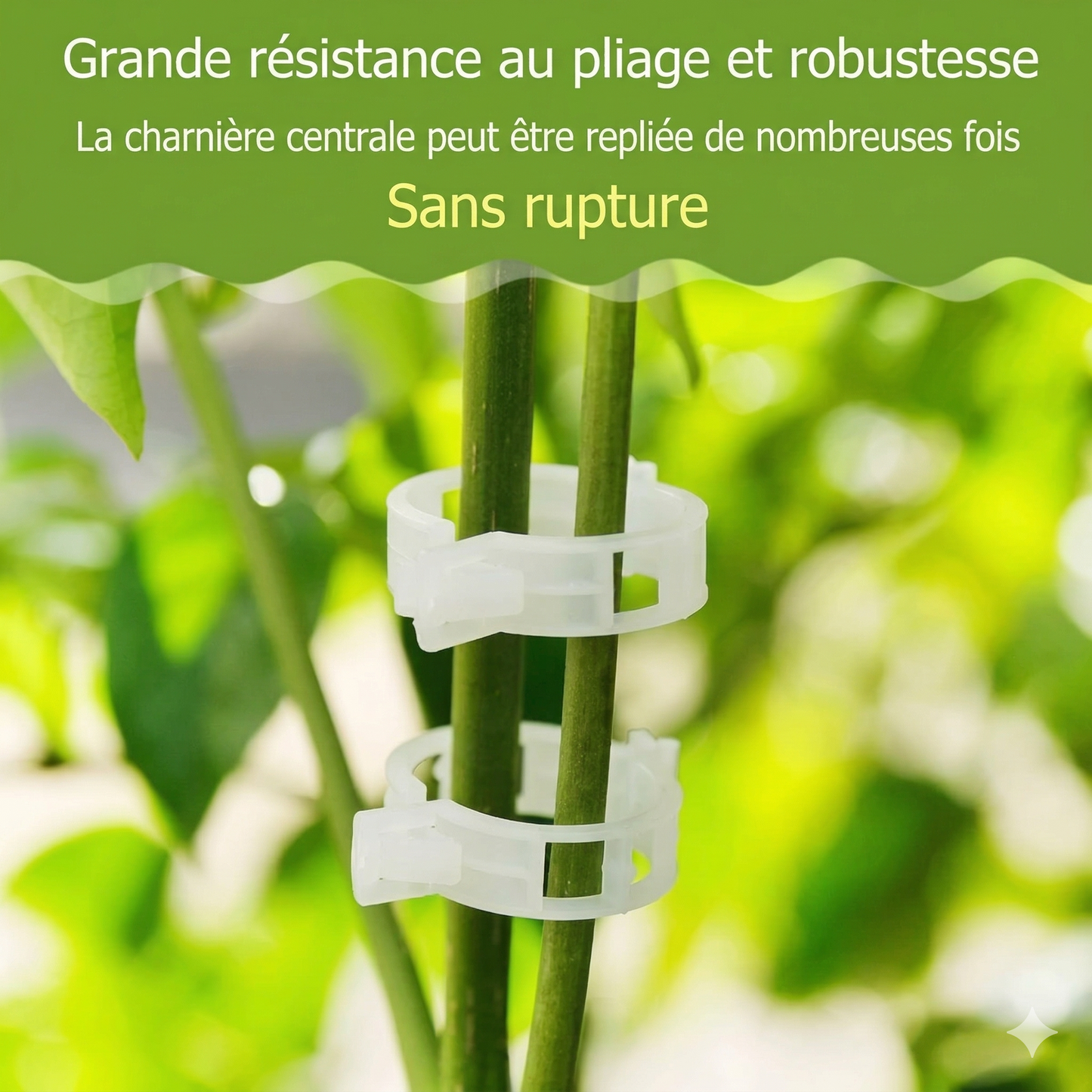 QuickLock™ – Verrouillage rapide et charnière réutilisable à l'infini