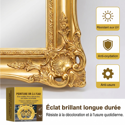 GoldShield Pro – La peinture dorée éclatante et résistante aux intempéries pour toutes vos surfaces