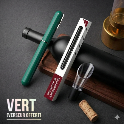 Tire-Bouchon à Pompe à Air - Bec verseur GRATUIT avec votre commande